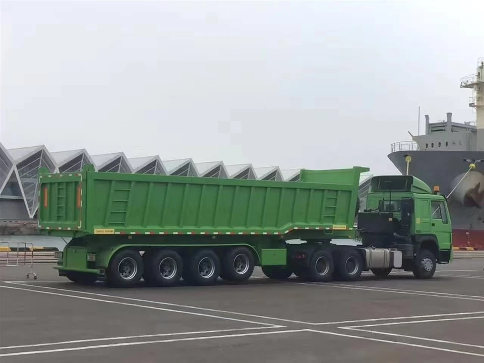 Tri Axles 50-80tons Side Dump Tipper Semi Trailer